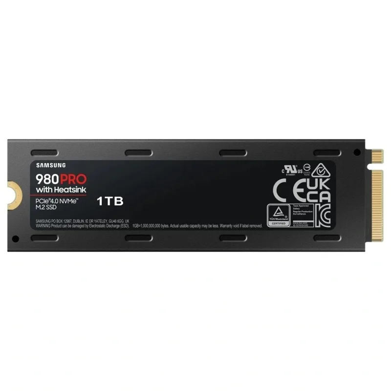 SAMSUNG 980 PRO 1TB NVME 7000MB OKUMA 5000MB YAZMA M.2 SOĞUTUCULU GEN4.0 SSD MZ-V8P1T0CW