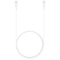 SAMSUNG EP-DX310J 3A 60W TYPE-C TO TYPE-C DATA VE ŞARJ KABLO 1.8METRE BEYAZ