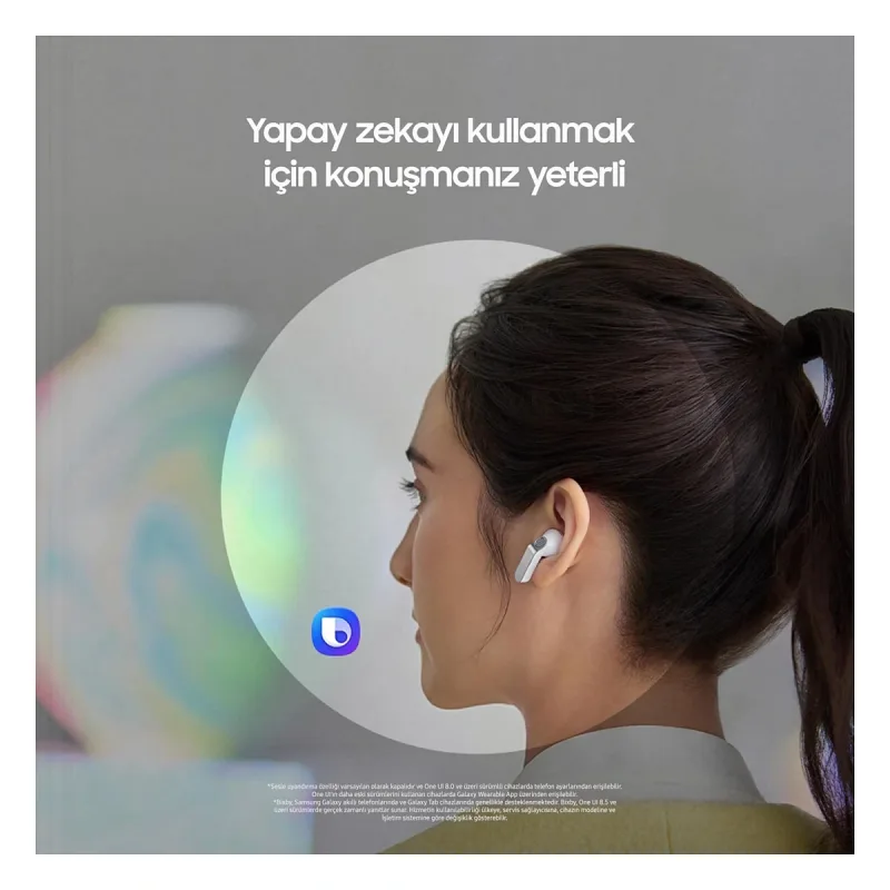 Samsung Galaxy Buds 4 ANC TWS Siyah Kulak İçi Bluetooth Kulaklık