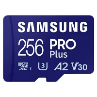 Samsung Pro Plus MB-MD256SA Class 10 UHS-I U3 A2 V30 256 GB Micro SD Kart