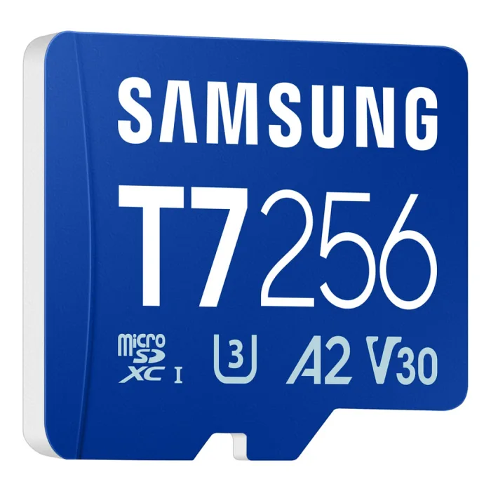 Samsung T7 MB-MB256T/WW Class 10 UHS-I U3 V30 256 GB Micro SD Kart