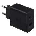 SAMSUNG TA220 SİYAH 35 W ÇİFT ÇIKIŞLI USB TYPE-C ŞARJ ADAPTÖRÜ