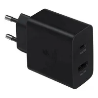 SAMSUNG TA220 SİYAH 35 W ÇİFT ÇIKIŞLI USB TYPE-C ŞARJ ADAPTÖRÜ