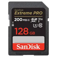 SANDISK EXTREME PRO 128GB 200MB/S SDXC HAFIZA KART