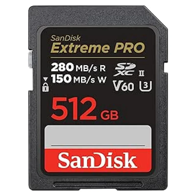 SANDISK EXTREME PRO SDSDXEP-512G-GN4IN UHS-II U3 V60 512 GB HAFIZA KARTI