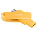 SANDISK PHONE DRIVE 128GB ANDROİD UYUMLU USB 3.2 GEN 1 FLASH BELLEK YELLOW DAFFODİL SDDDC6-128G-G46YD