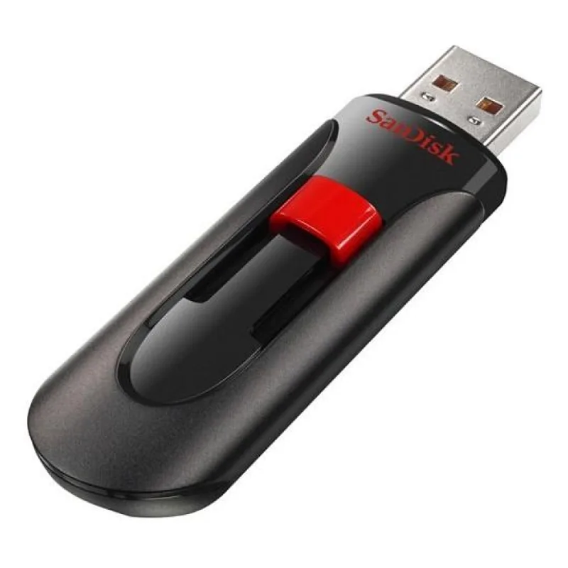 SANDISK SDCZ60-064G-B35 64GB CRUZER GLİDE USB2.0 SİYAH USB BELLEK