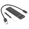 SHL-R320 Usb 3.1 Type-C To Pcı-E M2 Nvme Ssd Çevirici Harici Taşınabilir Kutu