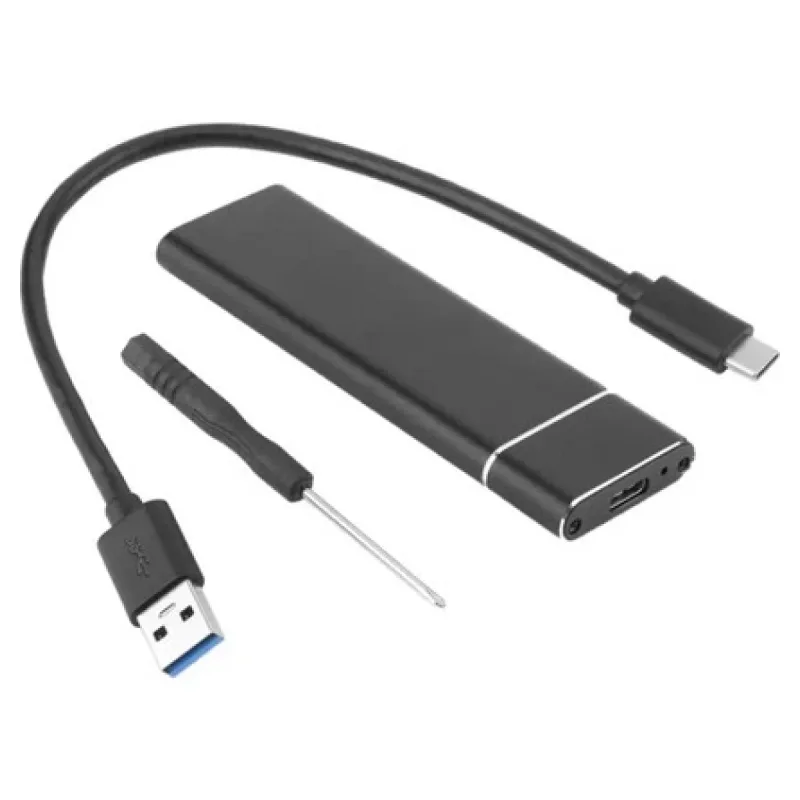 SHL-R320 Usb 3.1 Type-C To Pcı-E M2 Nvme Ssd Çevirici Harici Taşınabilir Kutu