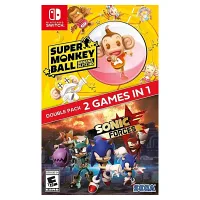 Nintendo Switch Sonic Forces + Super Monkey Ball: Banana Blitz Double Pack 2 Games In 1