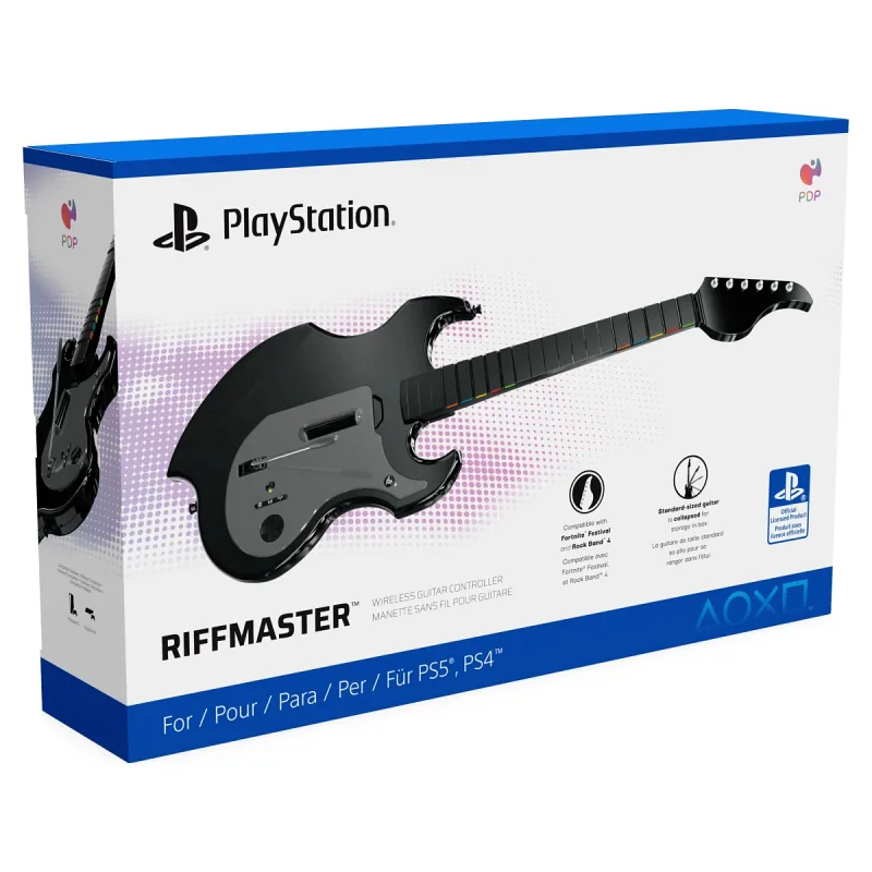 SONY PS5 PS4 RIFFMASTER WIRELESS GUITAR CONTROLLER