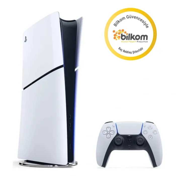 Sony PS5 Slim Digital 825 Gb Oyun Konsolu (Bilkom Garantili)