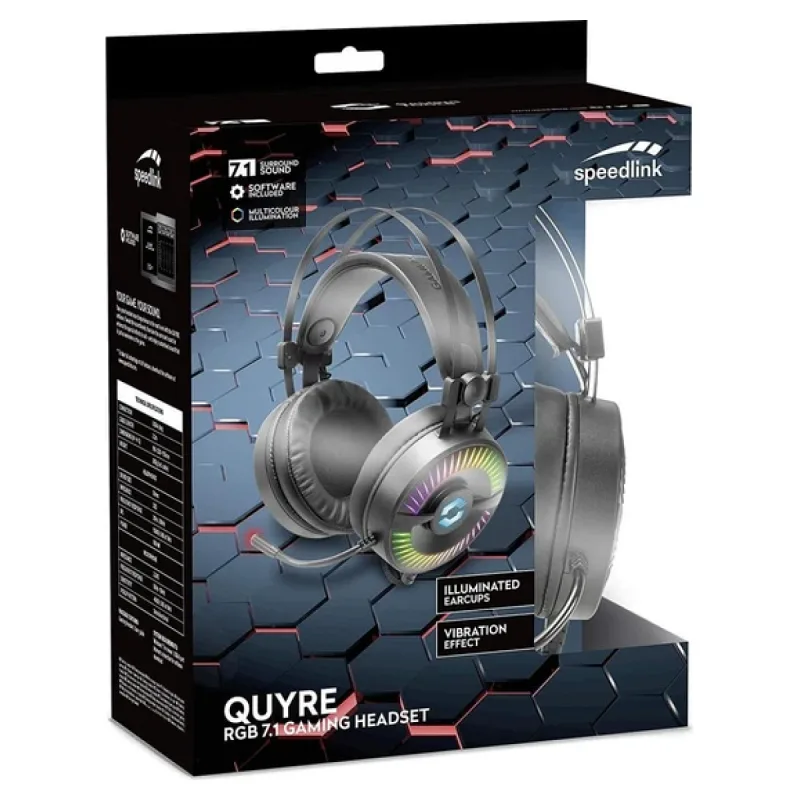 SPEEDLİNK QUYRE RGB 7.1 GAMİNG KULAKLIK