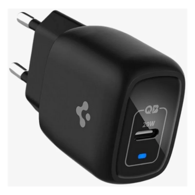 Spigen 20W USB-C Mini Hızlı Şarj Aleti Samsung PPS / Şarj Isısını Düşürür GaN Destekli Akım Korumalı Güç Adaptörü