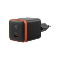 Spigen 30W USB-C Mini Adaptör - Samsung PPS Destekli Hızlı Şarj Aleti iPhone & Android & iPad & MacBook Type-C EE301 Black - ACH08448
