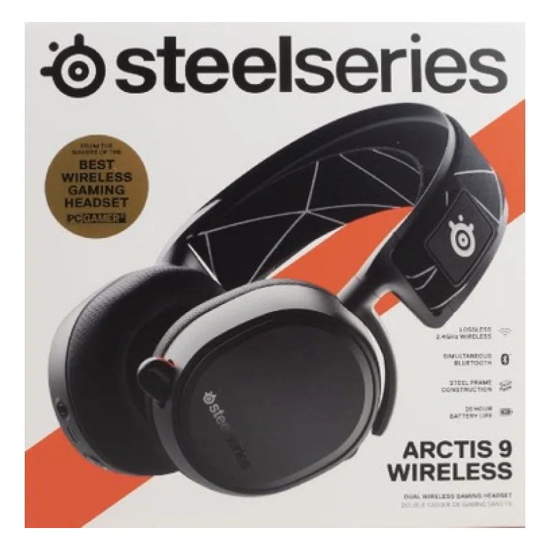 STEELSERİES ARCTİS 9 WIRELESS VE BLUETOOTH 7.1 KABLOSUZ OYUN KULAKLIK
