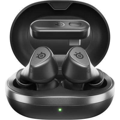 SteelSeries Arctis GameBuds — 2.4GHz + Bluetooth 5.3 ANC Kulaklık, Siyah