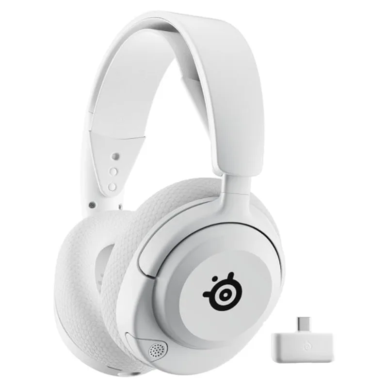 SteelSeries Arctis Nova 5 Beyaz Kablosuz Kulak Üstü Oyuncu Kulaklığı