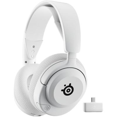 STEELSERIES Arctis Nova 5 Wireless Bluetooth Gaming Kulak Üstü Kulaklık Beyaz