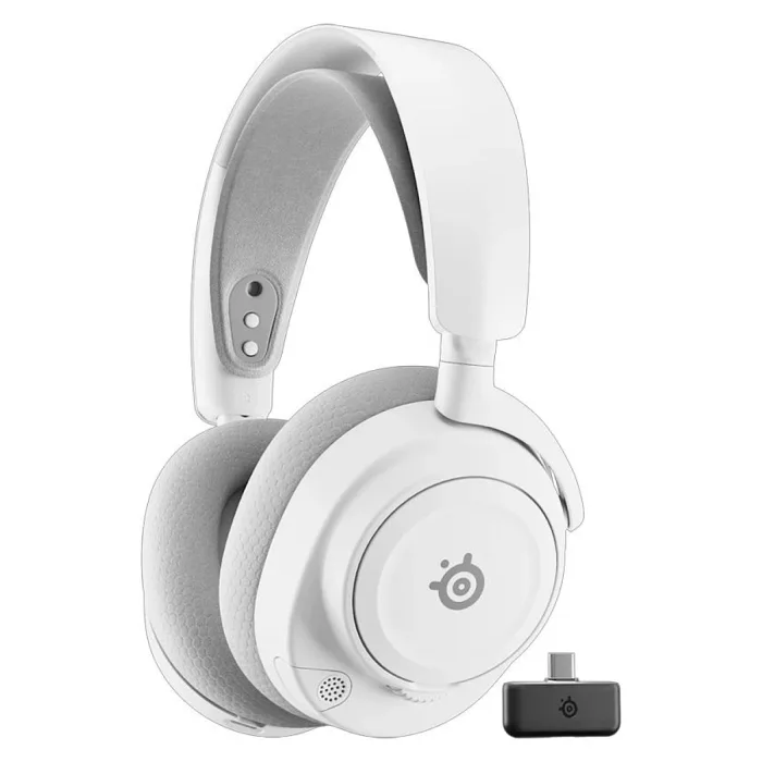 SteelSeries Arctis Nova 7 Gen 2 Beyaz Kablolu/Kablosuz Kulak Üstü Oyuncu Kulaklığı