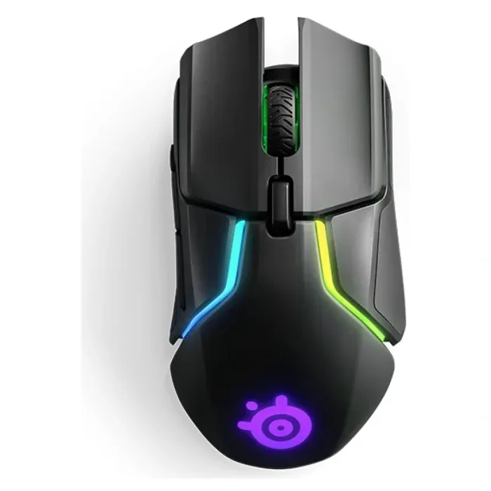 STEELSERİES RİVAL 650 ILLUMİNATED 7 BUTTON OPTİCAL WIRELESS GAMİNG MOUSE - BLACK