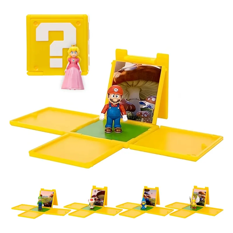 Süper Mario Mini Figür Koleksiyonu 6'lı Paket Seri 1