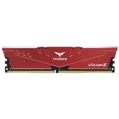 TEAM T-FORCE VULCAN Z 8GB (1X8GB) DDR4 3200MHZ CL16 KIRMIZI GAMİNG RAM (TLZRD48G3200HC16F01)