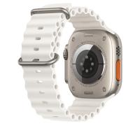 TEŞHİR APPLE WATCH 49 MM OCEAN KORDON MQE93ZM/A - BEYAZ