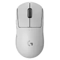 Teşhir Logitech G PRO X Superlight 2 910-006639 Beyaz Lightspeed Hero Şarjlı Optik Kablosuz Oyuncu Mouse (Skatez + Grip)