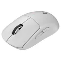 Teşhir Logitech G PRO X Superlight 2 910-006639 Beyaz Lightspeed Hero Şarjlı Optik Kablosuz Oyuncu Mouse (Skatez + Grip)