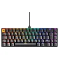 Teşhir Glorious GMMK 2 Fox Linear Switch %65 RGB Siyah Kablolu Mekanik Oyuncu Klavyesi