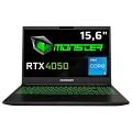 TEŞHİR MONSTER İ5 12450H 16 GB RAM 1 TB SSD RTX 4050 EKRAN KARTI NOTEBOOK