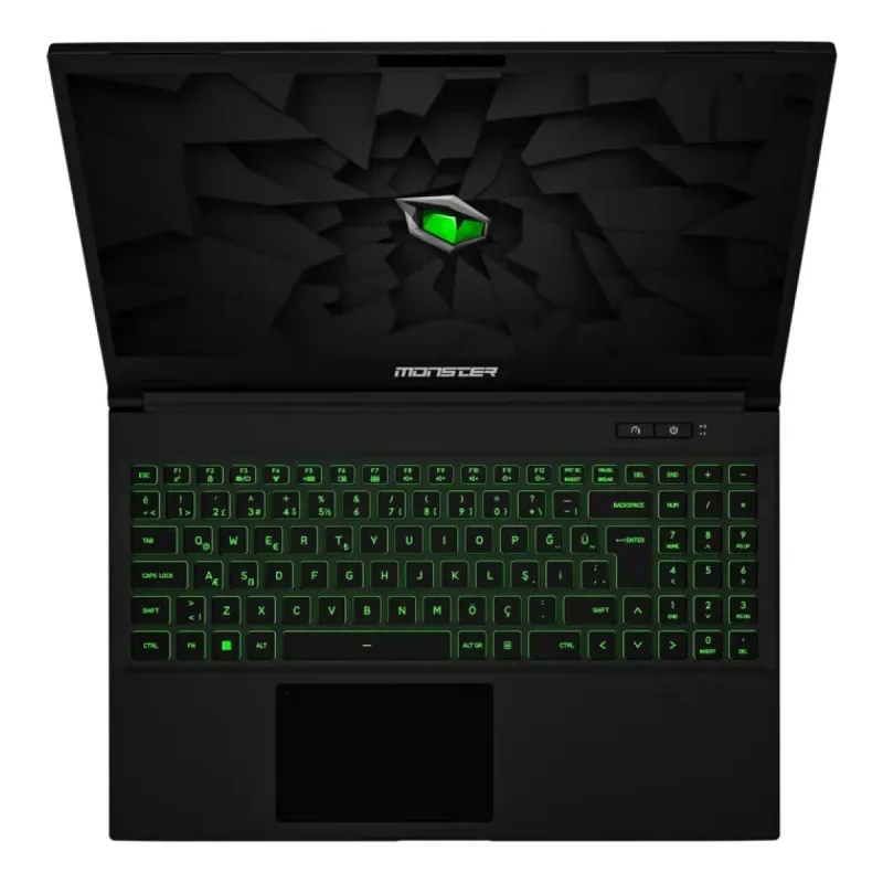 TEŞHİR MONSTER İ5 12450H 16 GB RAM 1 TB SSD RTX 4050 EKRAN KARTI NOTEBOOK