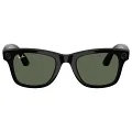 TEŞHİR RAY BAN META WAYFARER  PARLAK SİYAH KARARAN YEŞİL GEN 2 GÖZLÜK