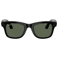 TEŞHİR RAY BAN META WAYFARER  PARLAK SİYAH KARARAN YEŞİL GEN 2 GÖZLÜK