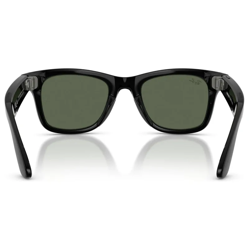 TEŞHİR RAY BAN META WAYFARER  PARLAK SİYAH KARARAN YEŞİL GEN 2 GÖZLÜK