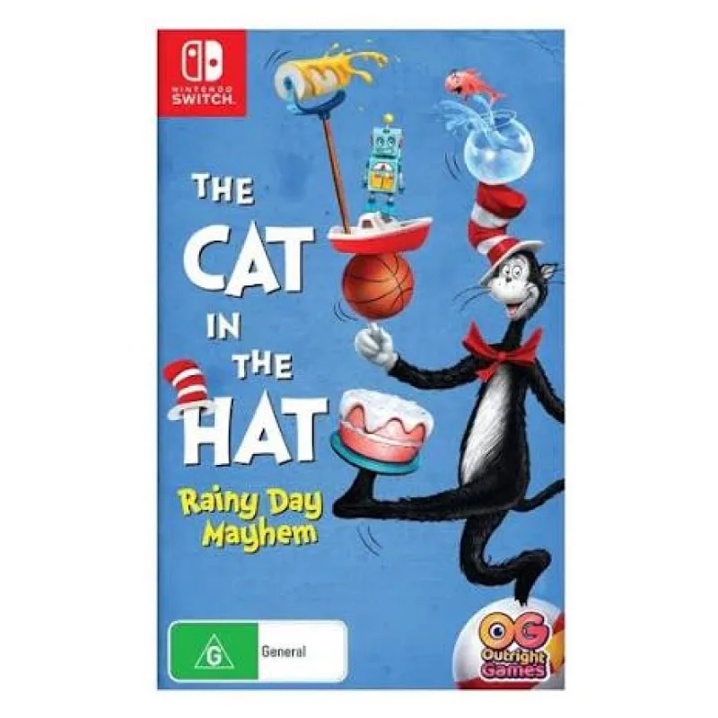The Cat in The Hat Rainy Day Mayhem Nintendo Switch Oyun