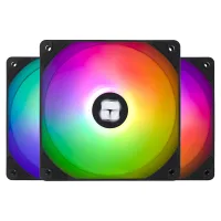 THERMALRİGHT TL-C12C-S ARGB KASA FANI SİYAH ÜÇLÜ PAKET