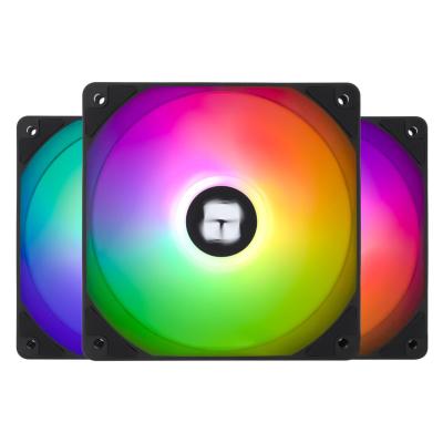THERMALRİGHT TL-C12C-S ARGB KASA FANI SİYAH ÜÇLÜ PAKET
