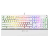 Throne Lumina K1 Argb Red Switch - Makro Yazılım - Bilek Desteği - Full Anti-Ghosting 104 Tuşlu Mekanik Klavye