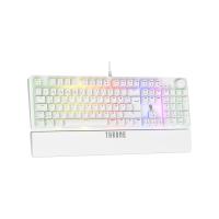 Throne Lumina K1 Argb Red Switch - Makro Yazılım - Bilek Desteği - Full Anti-Ghosting 104 Tuşlu Mekanik Klavye