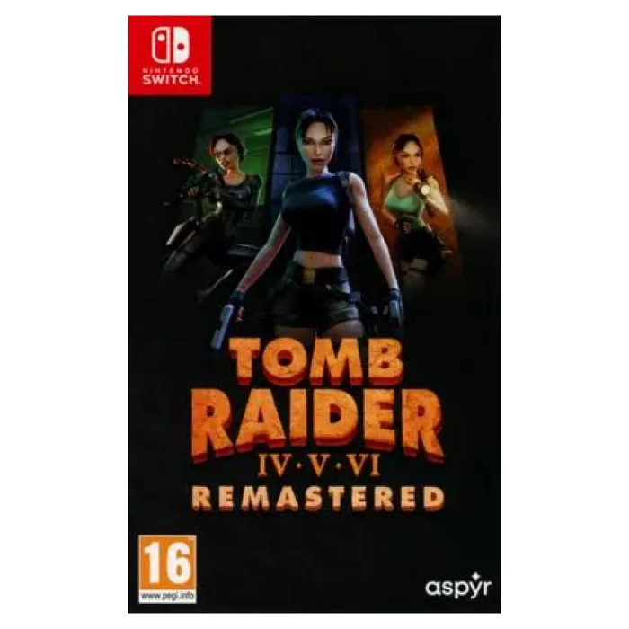 Tomb Raider IV-VI Remastered Nintendo Switch Oyunu