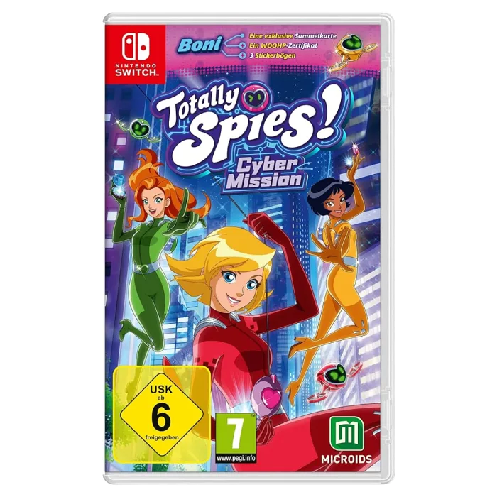 Nintendo Switch Totally Spies Cyber Mission Oyun