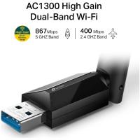 TP-LİNK ARCHER T3U PLUS AC 1300 MBPS HİGH GAİN WİRELESS DUAL BAND USB ADAPTER