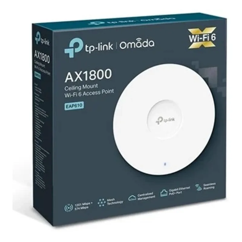TP-LİNK EAP610 AX1800 1800MBPS 1 PORT ACCESS POİNT