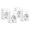 TP-LINK Min Mini Smart Wi-Fi Socket (4-pack) TAPO-P100-4P