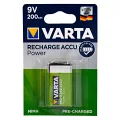 VARTA 9V 200 MAH ŞARJ EDİLEBİLİR PİL
