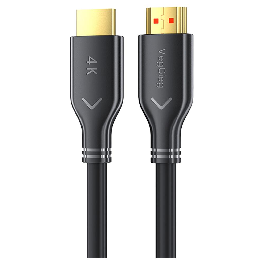 Veggieg V-H110 18Gbps HDR 4K 60Hz 3D Destekli HDMI 2.0 Kablo 10 Metre