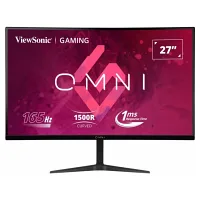 VİEWSONİC 27" VX2718-2KPC-MHD QHD 2560X1440 1MS 165HZ 2XHDMI DP 1500R CURVED FREESYNC GAMING MONİTÖR VX2718-2KPC-MHD