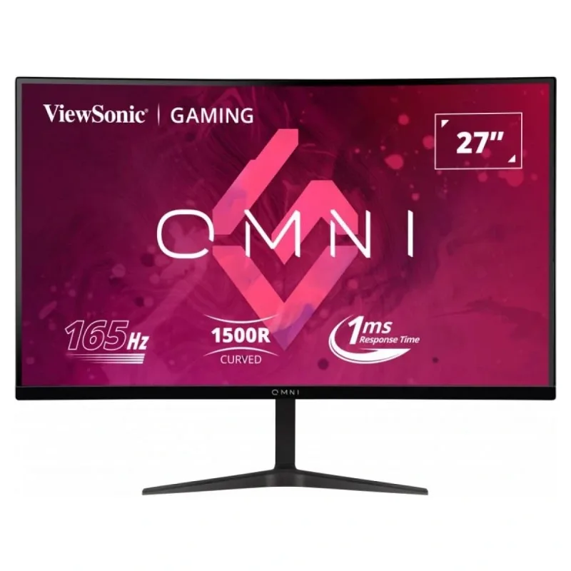 VİEWSONİC 27" VX2718-2KPC-MHD QHD 2560X1440 1MS 165HZ 2XHDMI DP 1500R CURVED FREESYNC GAMING MONİTÖR VX2718-2KPC-MHD